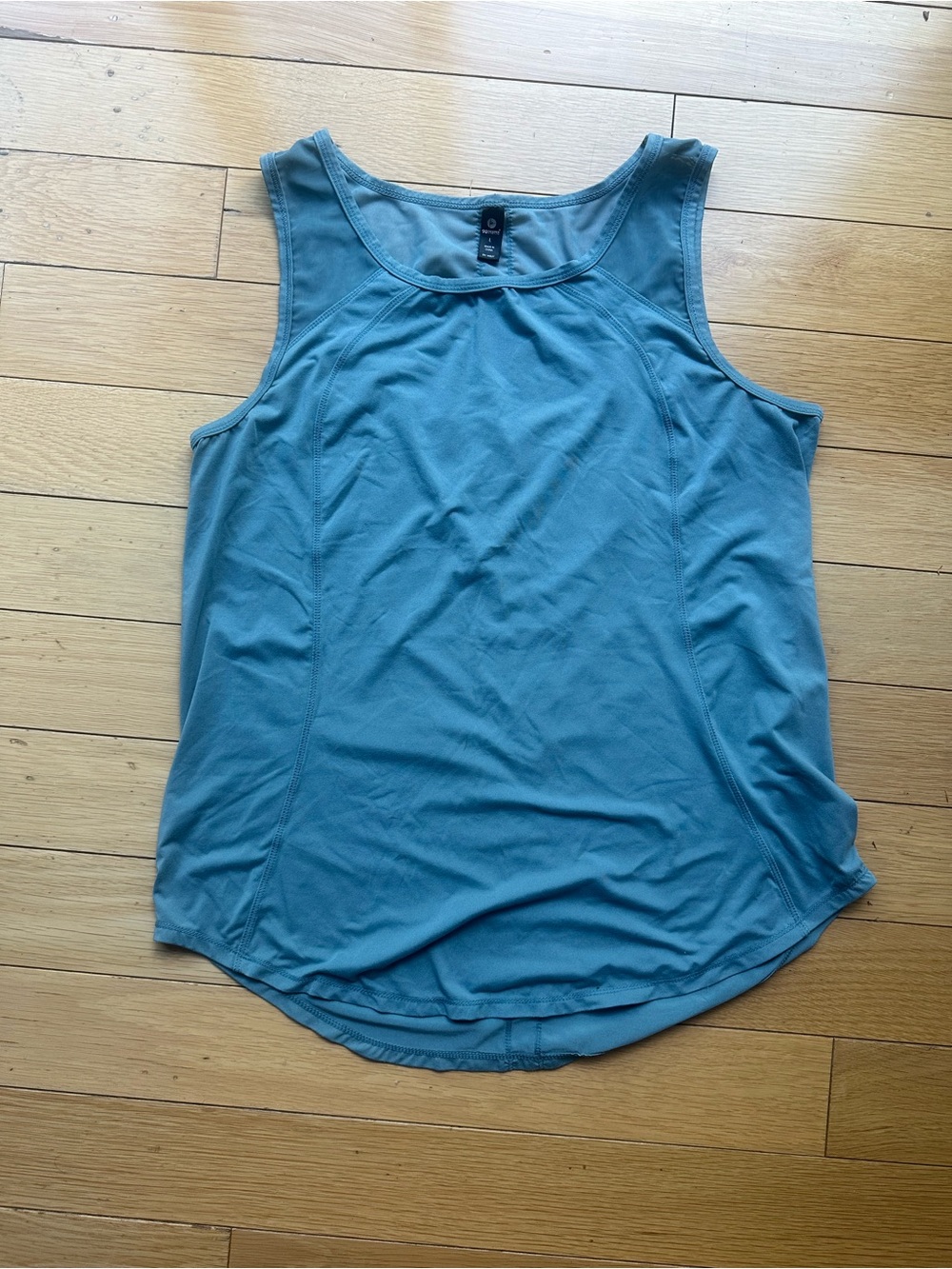 90 DWomen's Sleeveless Active Tank Top - Blue